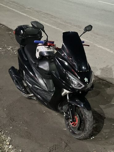 купить электромотоцикл в бишкеке: Макси-скутер 180 куб. см, Бензин, Жаңы