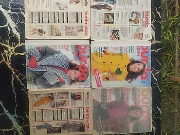 зурна: Retro moda jurnalları kolleksiyası Məzmun: - Burda Moden (rus dilində — 2
