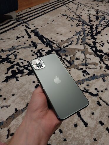 Apple iPhone: IPhone 11 Pro Max, 256 GB, Matte Space Gray, Zəmanət, Simsiz şarj, Face ID