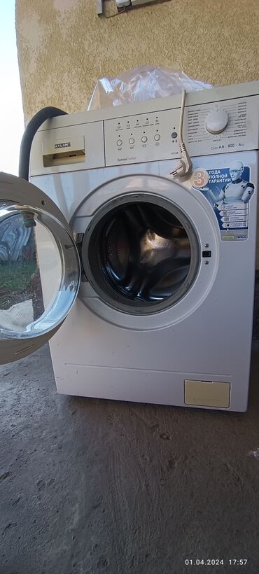 купить стиральную машину lg в рассрочку: Стиральная машина Atlant, Б/у, Автомат, До 7 кг, Полноразмерная