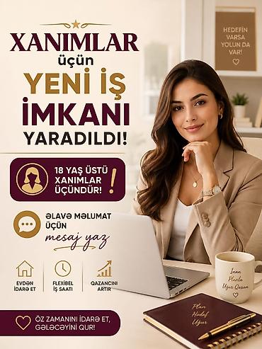16 yaş üçün iş: Marketoloq tələb olunur, 46 yaşdan yuxarı, Təcrübəsiz — 1