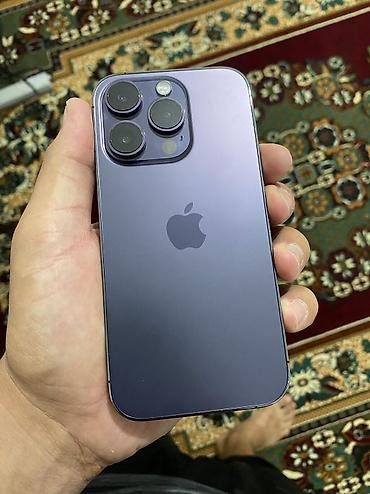 8 ultra: IPhone 14 Pro, Б/у, 256 ГБ, Deep Purple, Защитное стекло, Чехол, 77 % — 2