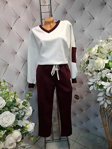 Gornji i donji deo: Ženski komplet trenerke – više modela i boja - Dvodijelni set: gornji — 8