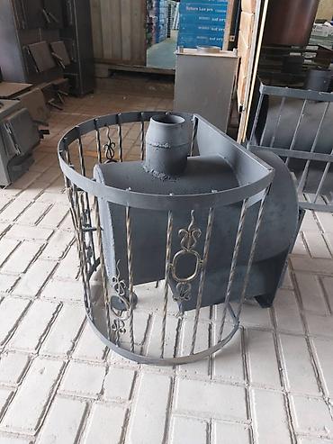 Буржуйки: Тип: металлическая печь на твердом топливе (дрова). - Конструкция — 5