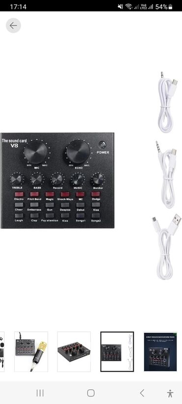 Mikrofonlar: Yeni Simsiz (Bluetooth), Simli, Radio Mikrofon Pulsuz çatdırılma, Rayonlara çatdırılma — 7