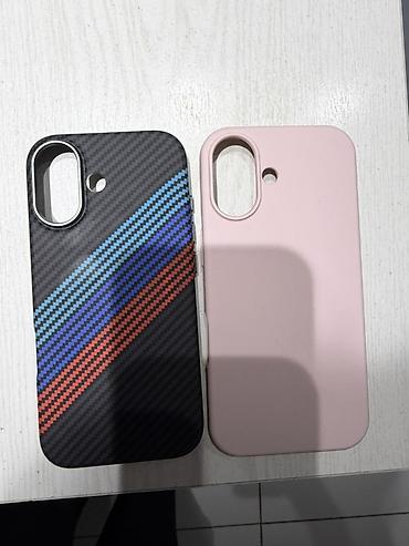 17 про чехол: 1 штук 500 сом новые для iPhone 17 Два чехла для смартфона — 2