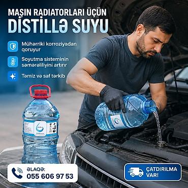 Digər biznes avadanlığı: Distillə edilmiş su(Lazer epilyasiya cihazları,batareya yuyulması — 1