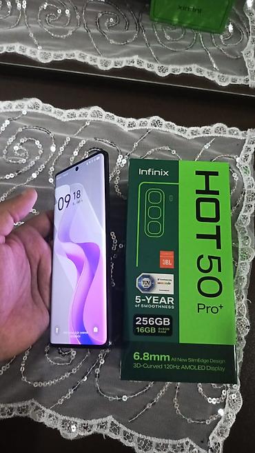 smart pult: Infinix HOT 50 Pro+, 256 GB, rəng - Qara — 4