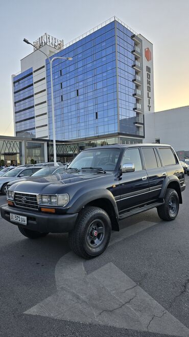 Toyota: Toyota Land Cruiser: 1995 г., 4.5 л, Механика, Бензин, Внедорожник