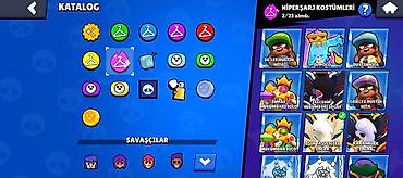 brawl stars 2: Brawl Stars oyun hesabı - Kuboklar: 57,424+ - Səviyyə: 39 profil — 2