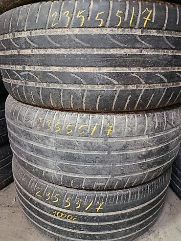 Шины 235 / 55 / R 17, Лето, Б/у, 1 шт, Легковые, Япония