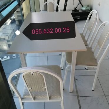 Masa və oturacaq dəstləri: Stol stul dəstləri. Stol stul desti. Masa və oturacaqlar dəstləri — 17