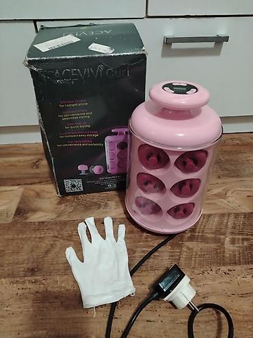 Figaro za kosu: ACEVIVI Curl – električni set za uvijanje kose - Komplet sa 12 — 1