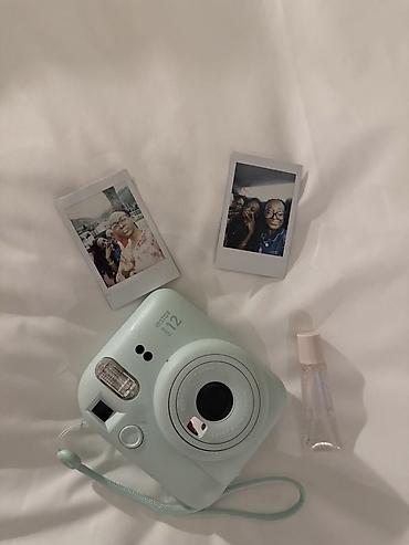 retro televizor: Fujifilm Instax Mini 12 – ani fotoaparat - Rəng: açıq mavi/şaquli — 1
