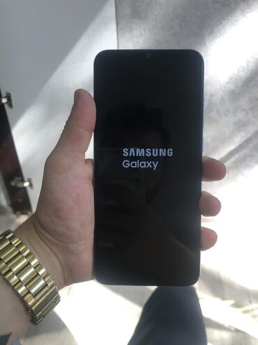 samsung telfonları: Samsung Galaxy A04e, 2 GB, цвет - Голубой, Сенсорный, Две SIM карты