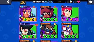 komputer vakansiya: Brawl Stars hesabı – inkişaf etmiş profil - Kupa: 40,530+ - Səviyyə — 2