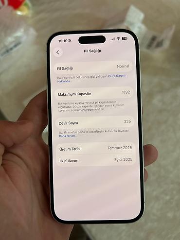 prodat iphone: IPhone 16, 128 GB, White Titanium, Barmaq izi, Simsiz şarj, Face ID — 7