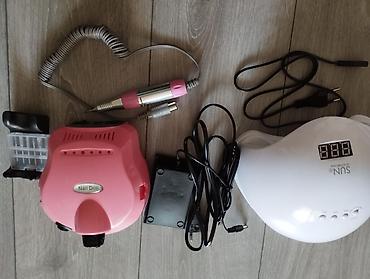 Manikür və gel-lak üçün peşəkar dəst Dəstə daxildir: - Elektrik