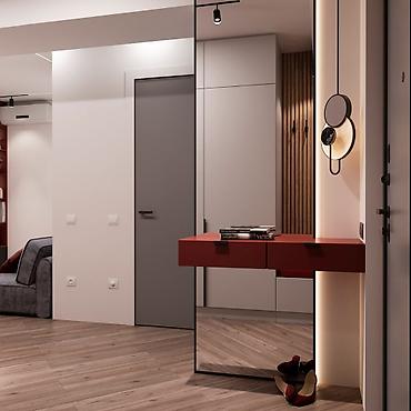 Продажа квартир: 1 комната, 30 м², Элитка, 9 этаж, Дизайнерский ремонт — 9