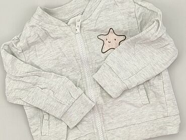 brokatowa bluzka dla dziewczynki: Sweatshirt, Fox&Bunny, 6-9 months, condition - Good