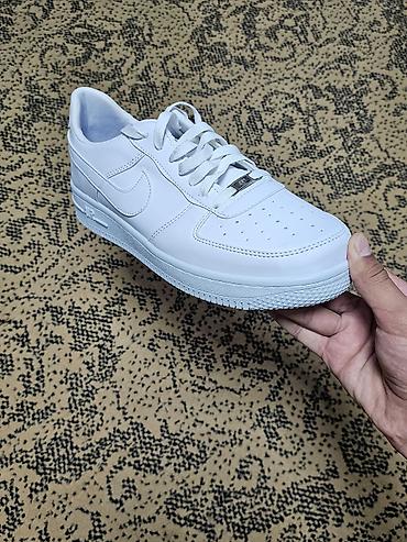 берсы американский: Мужские кроссовки, 47, Nike, Новый, цвет - Белый, Платная доставка — 2