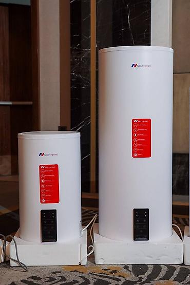 Накопительные водонагреватели: Накопительный водонагреватель Объем бака: 50 л, Электрический, Панель управления, Стеклокерамика, Новый — 18