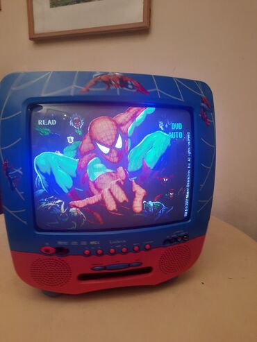 Televizori: Mali televizor,Lexibook tv sa dvd pleyer-om - Spider man Pozeljno — 9