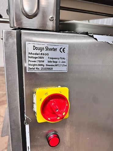 Тестораскаточные аппараты: Тестораскаточная машина (dough sheeter) модель E630 Профессиональная — 4