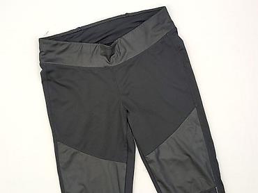 czarne dresy: Crivit, Legginsy Sportowe damskie, rozmiar M — 1