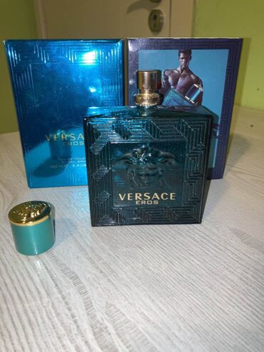 haljina od eko koze: Men's perfume, Versace, Original