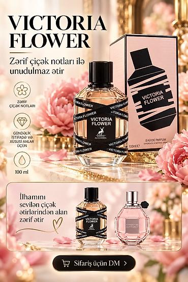 Maison Alhambra – Victoria Flower, 100 ml, Eau de Parfum - Qoxu