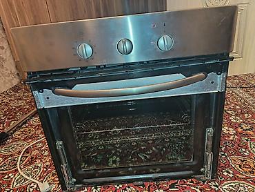 Duxovkalar: Duxovka Elektrik, rəng - Gümüşü, Quraşdırılan, İşlənmiş — 1