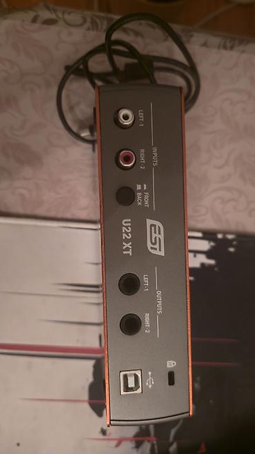 монитор баку: ESI U22 XT USB audio interfeys Salam köçdüyüm üçün cox təcili — 4