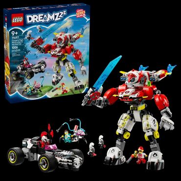 Игрушки: Lego Dreamzzz 71497 Робот-тигр Купера и хот-род-кар Зеро🤖