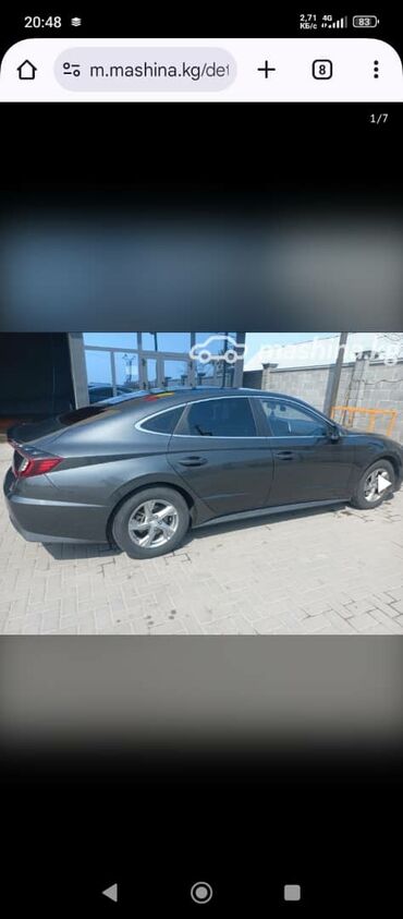 Hyundai: Hyundai Sonata: 2019 г., 2 л, Автомат, Газ, Седан
