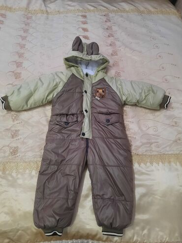детские комплекты с начесом: Uşaq üçün qış kombinezonu – SOSO Baby - Brend: SOSO Baby (etiketdə