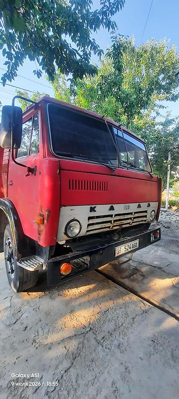 Грузовики: КАМАЗ самосвал, 6x4 - Классический трехосный самосвал КАМАЗ с — 1