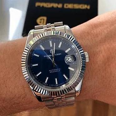 Ručni satovi: PAGANI DESIGN PD-1645 - 42mm -Plava-Rolex Datejust-Automatik Potpuno — 11