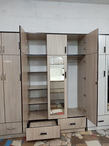 Шкафы для одежды: Шкаф для одежды, Новый, Прямой, ЛДСП — 16