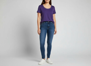 koszulka siatka prl: Marks & Spencer, T-shirt damski, rozmiar 2XL