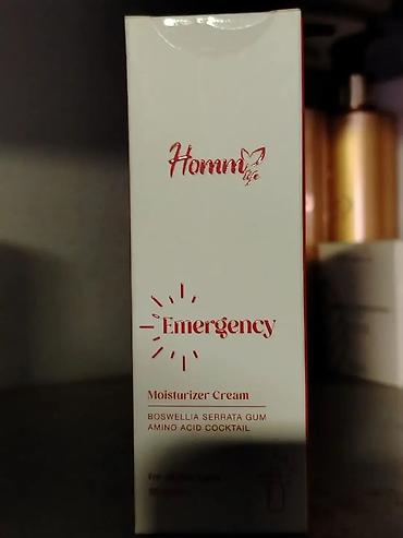 üz çistkası: Homm Life Emergency Moisturizer Cream - Nəmləndirici krem - Aktivlər — 1