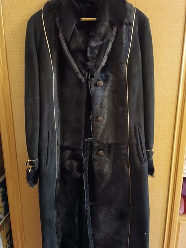 дубленка куртка зимняя: Дубленка, Турция, Длинная модель, M (EU 38), L (EU 40)