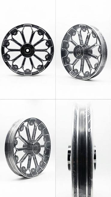 diski teker alemi: Motosiklet üçün alüminium lehimli ön çarx/rim - Material: yüngül və — 1