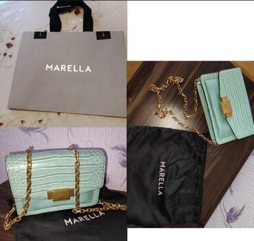 Digər aksesuarlar: Marella çanta, italyan markası original.Marella dükanından alınıb bir