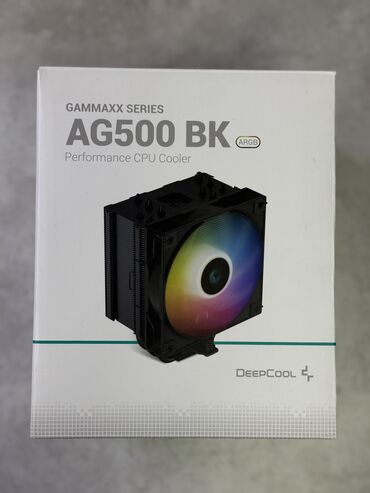 Корпусы ПК: 👉DeepCool AG500 BK – мощное охлаждение без шума! Пять тепловых