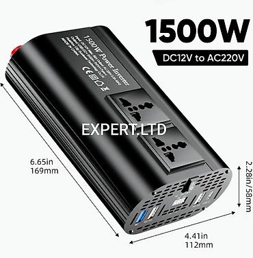 invetir: Yeni Inverter, 700-1500 Vt, 12 - 220 volt, Ünvandan götürmə, Ödənişli çatdırılma, Rayonlara çatdırılma — 7