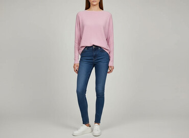 bluzki boho plus size: Светр жіночий, розмір S
