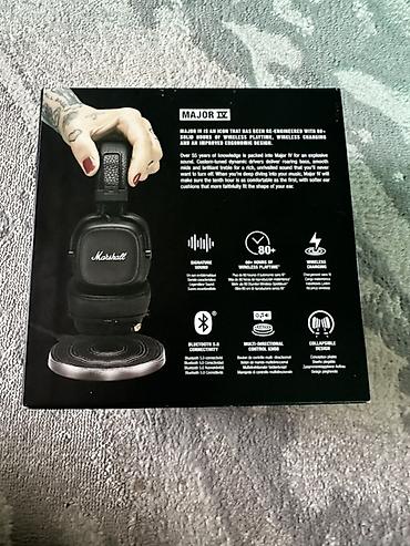 Qulaqcıqlar: Marshall Major IV Bluetooth qulaqlıq Qulaqlıq yenidir istifadə — 2