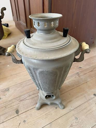 Samovarlar: İşlənmiş Elektrik Samovar, 3 l, Ödənişli çatdırılma — 3