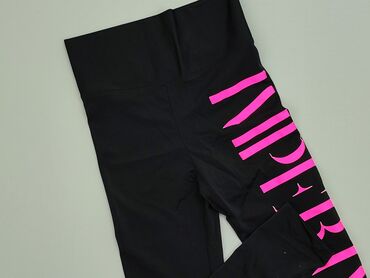 Spodnie 3/4 M (EU 38), stan - Idealny, wzór - Jednolity kolor, kolor - Czarny